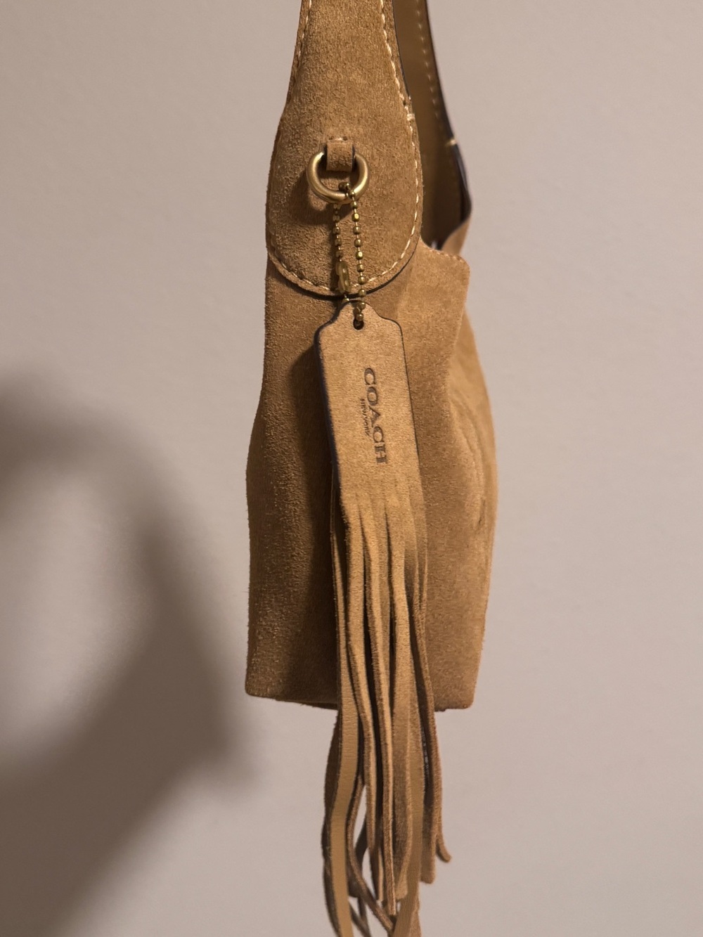 Coach Brooklyn 23 Sand Suede - Picture 3 of 5